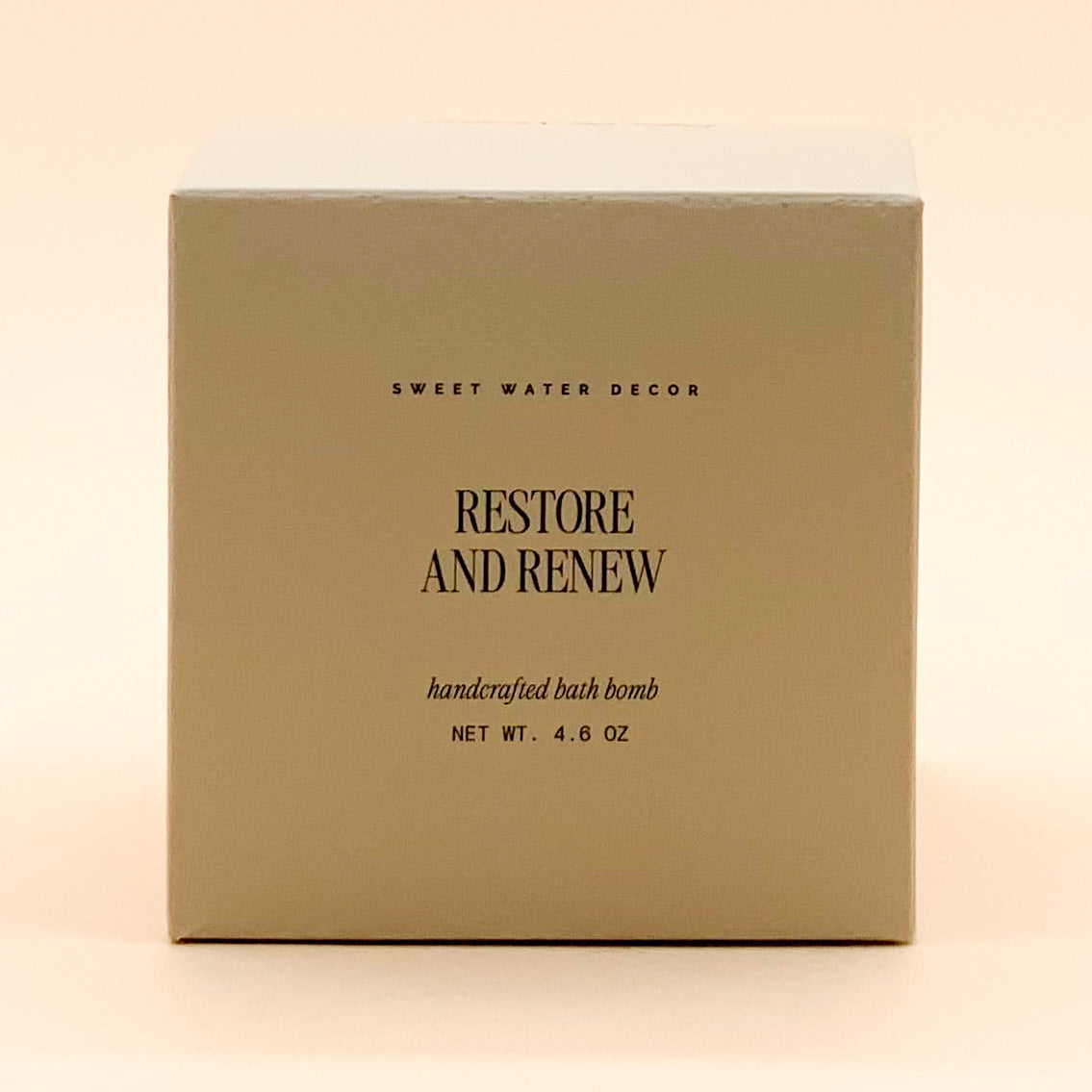 Restore and Renew Bath Bomb
