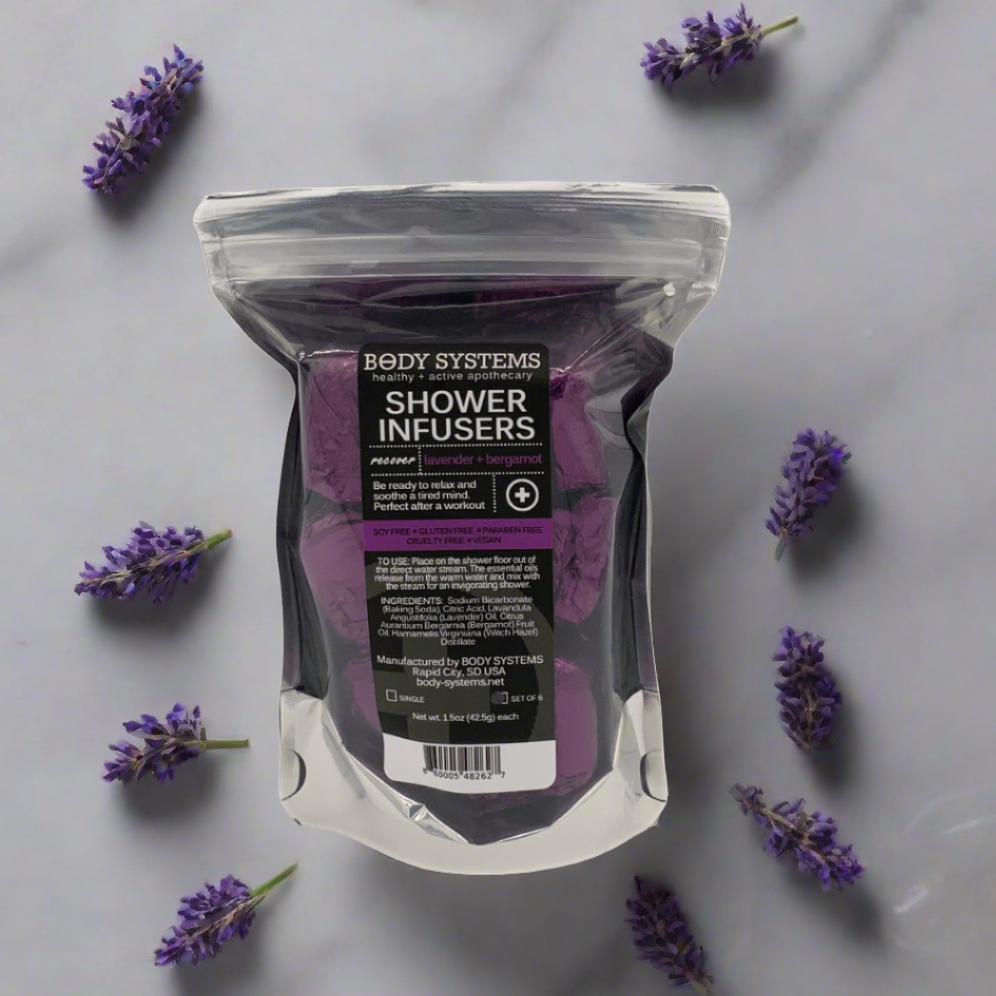Lavender + Bergamot Shower Infusers