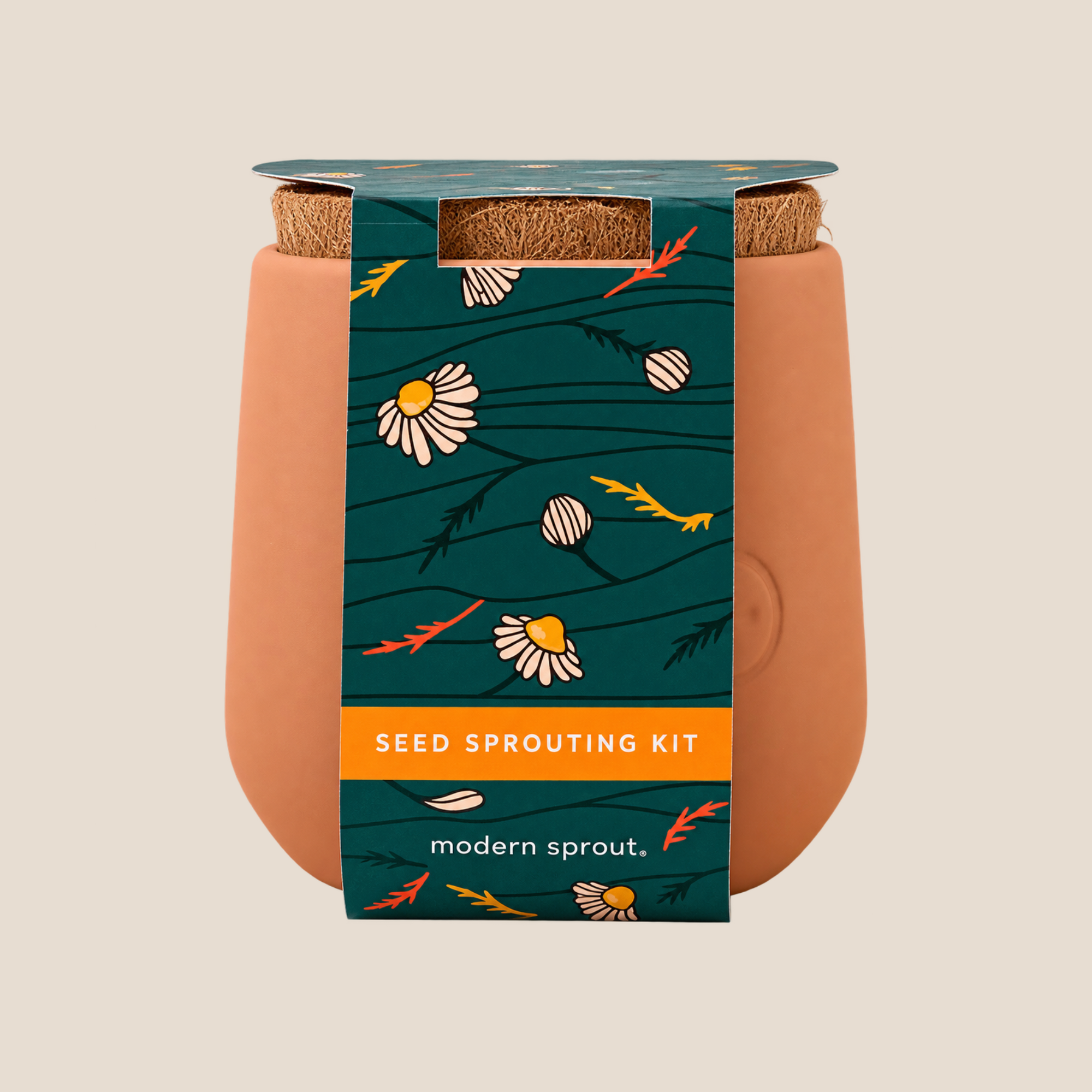 Thank You Daisy Tiny Terracotta