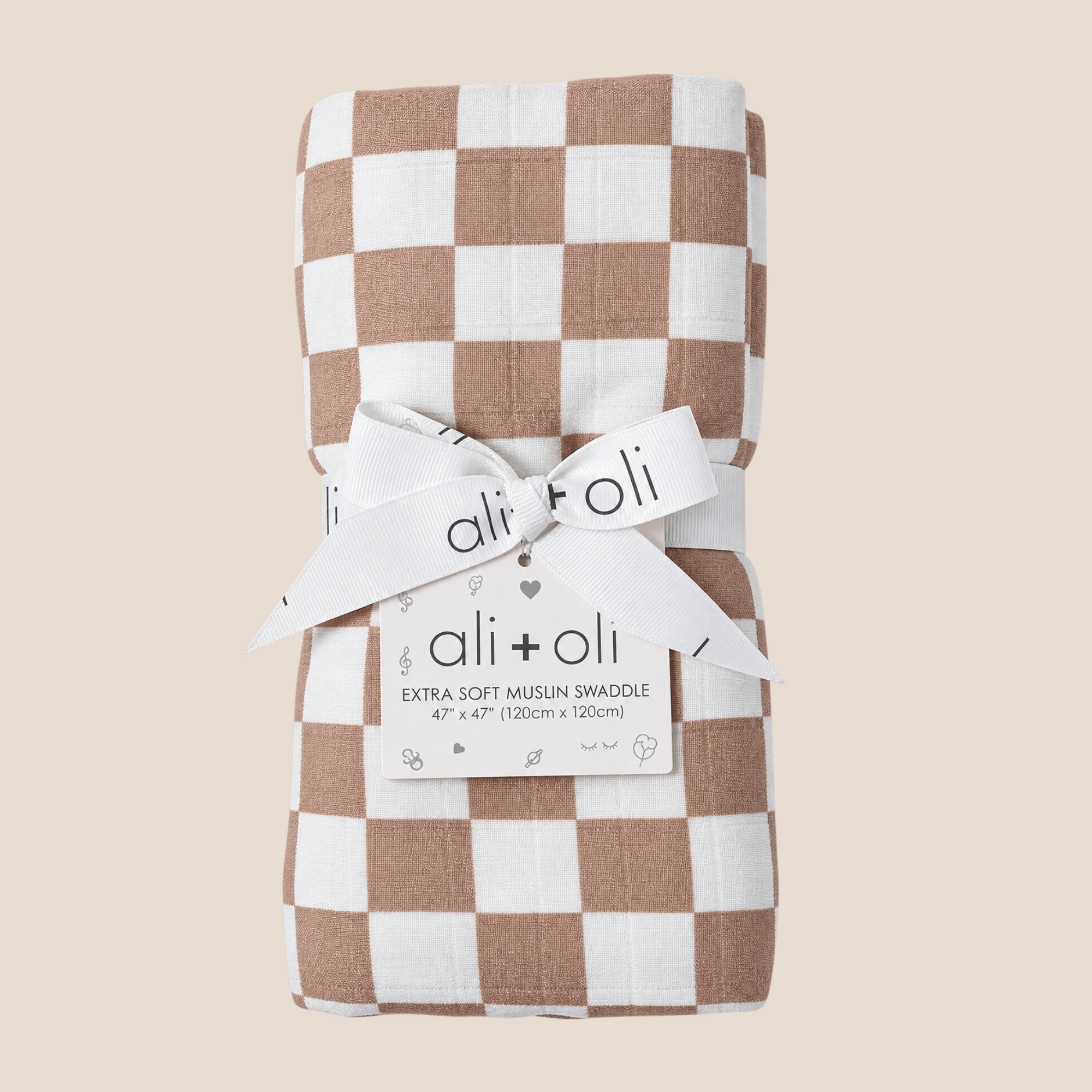 Swaddle Blanket - Mocha