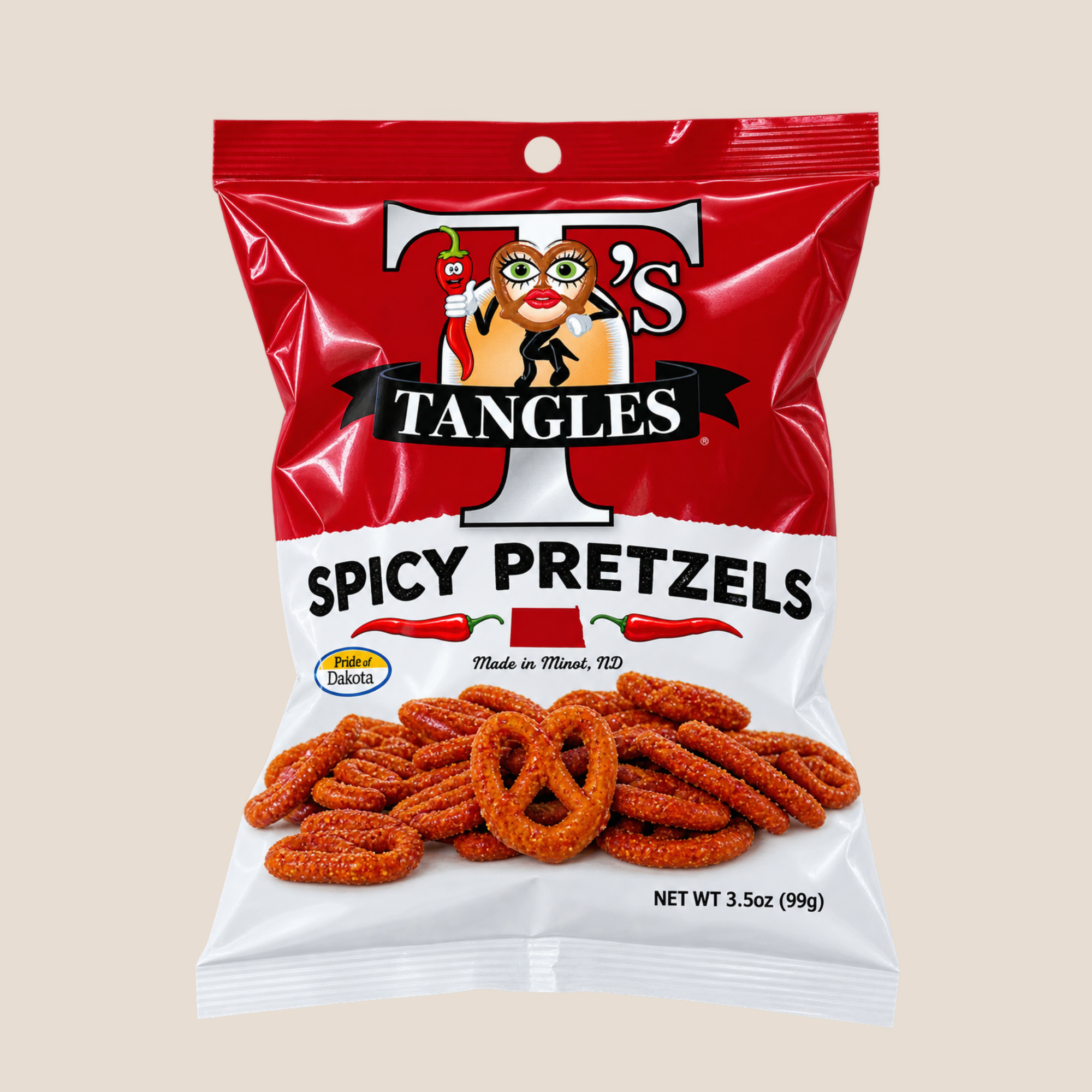 T's Tangles Spicy Pretzel