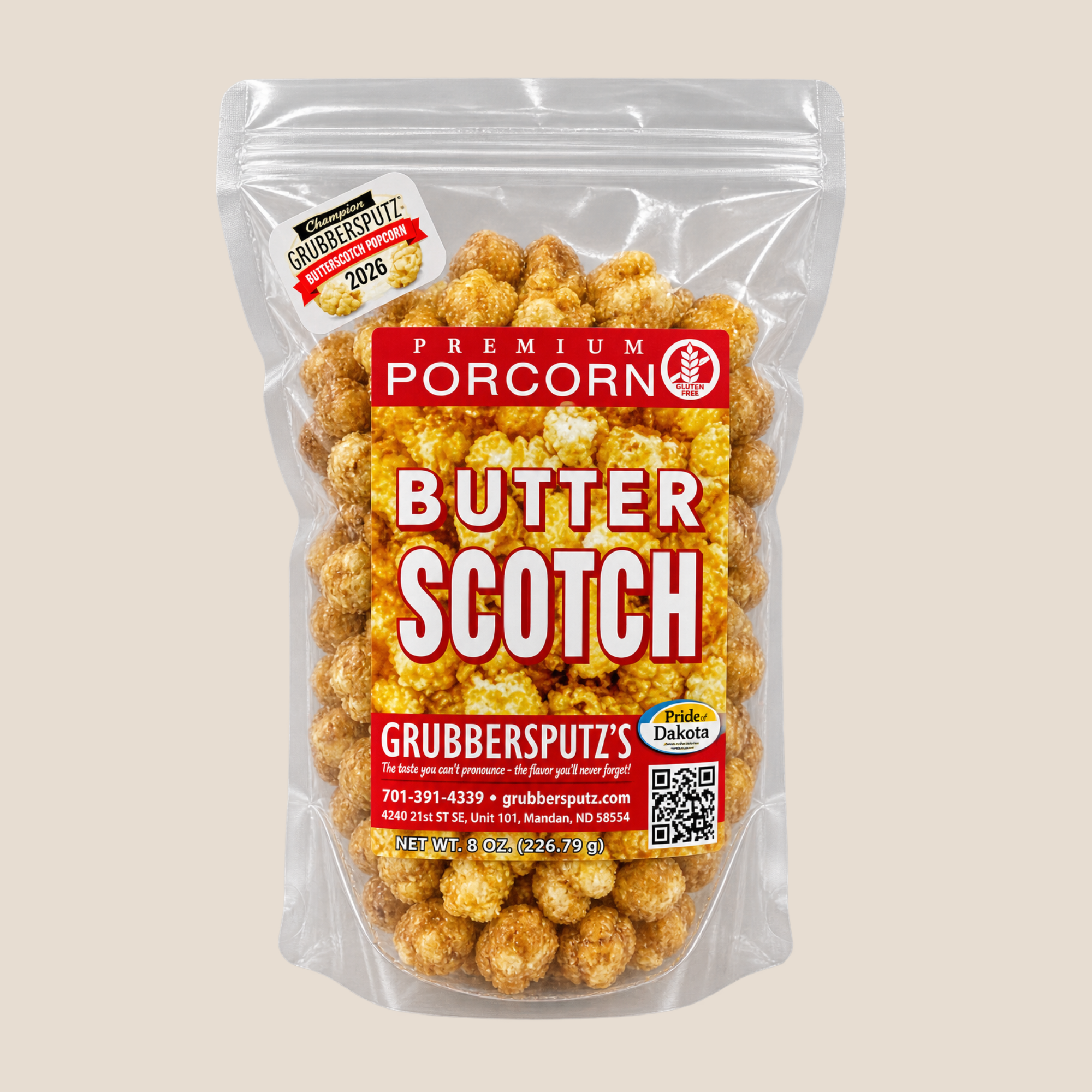 Butterscotch Popcorn Grubbersputz