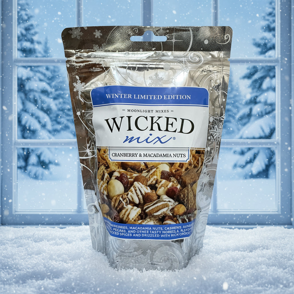 Wicked winter snack mix 