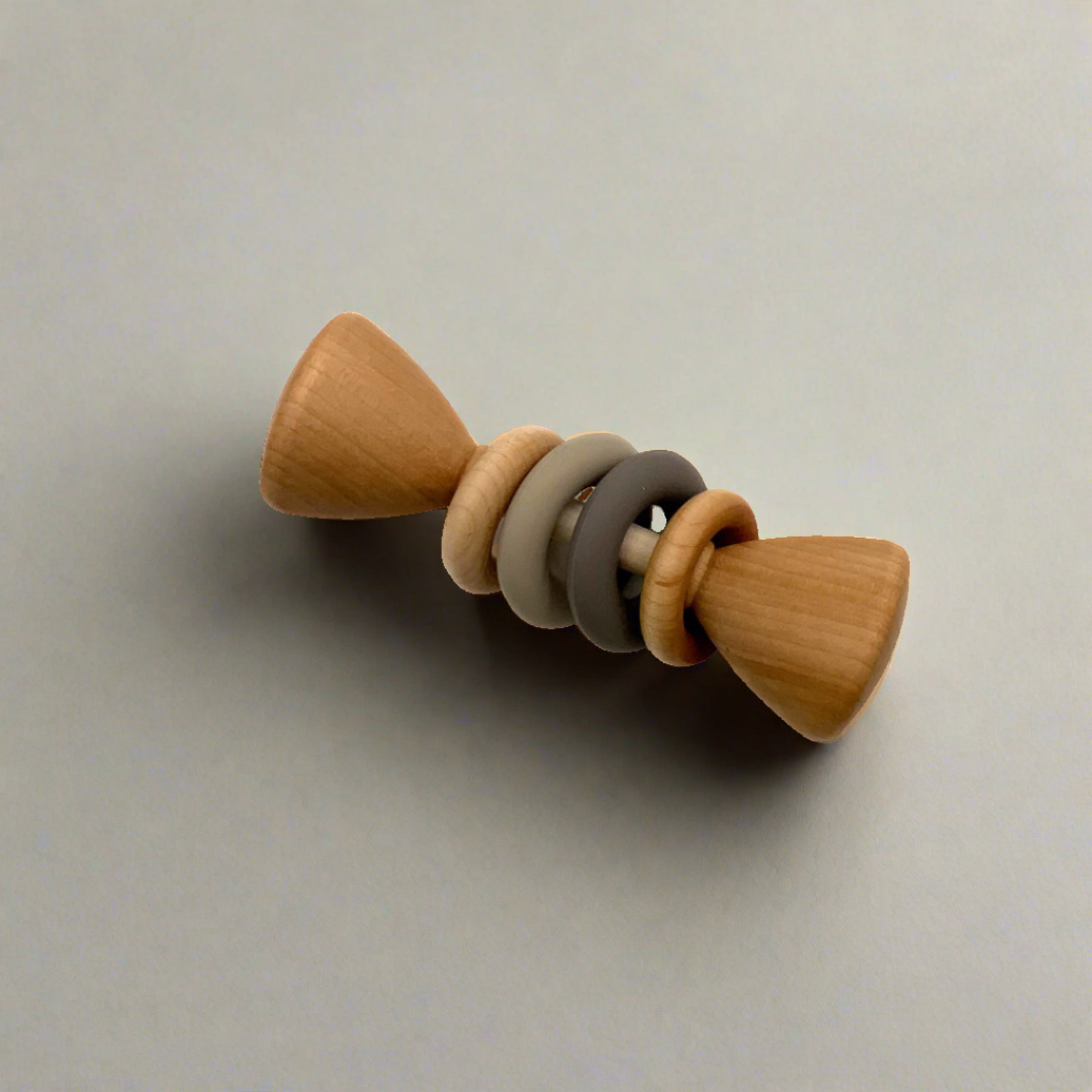 Wooden Baby Rattle 