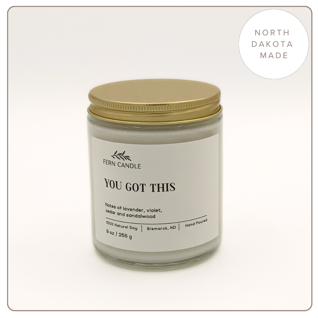 You Got This Candle by Fern Candle