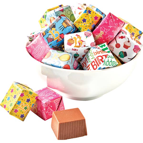 Milk Chocolate Wrapped Birthday Presents