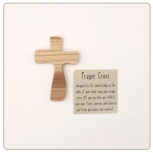Handmade Cedar Prayer Cross