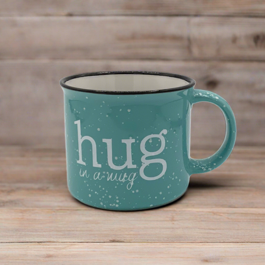 teal Hug in a Mug