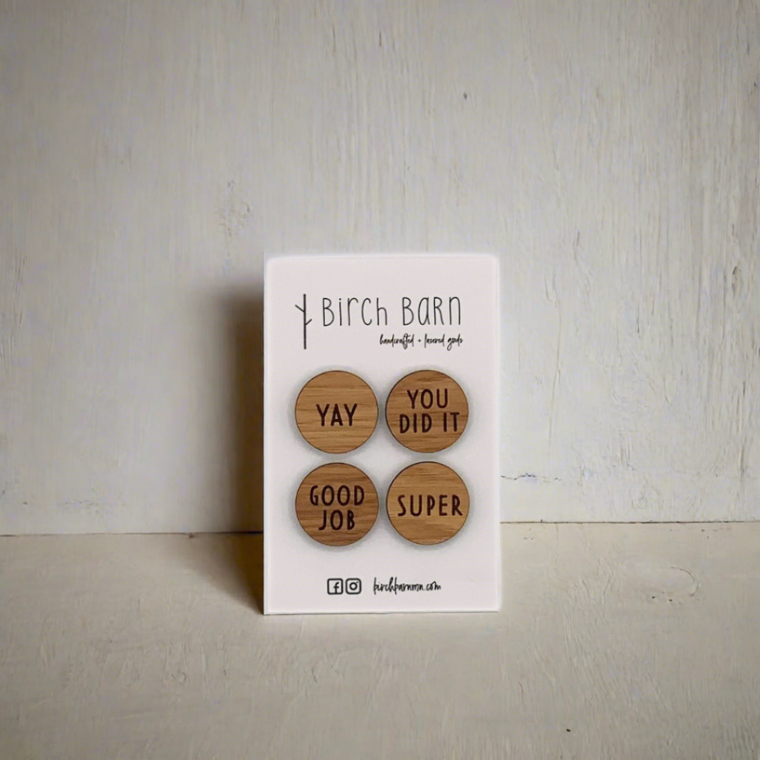 Birch Barn Magnets Yay