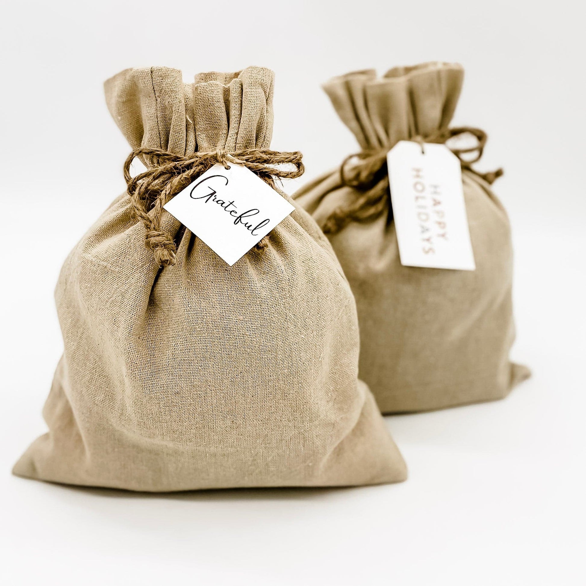 Grateful Cratefulls Gift Base - Linen Bags